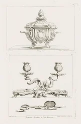 Oil Pot, Terrine, 5th Plate